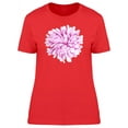 thumbnail image 1 of Watercolor Purple Chrysanthemum T-Shirt Women -Image by Shutterstock, Female x-Large, 1 of 2
