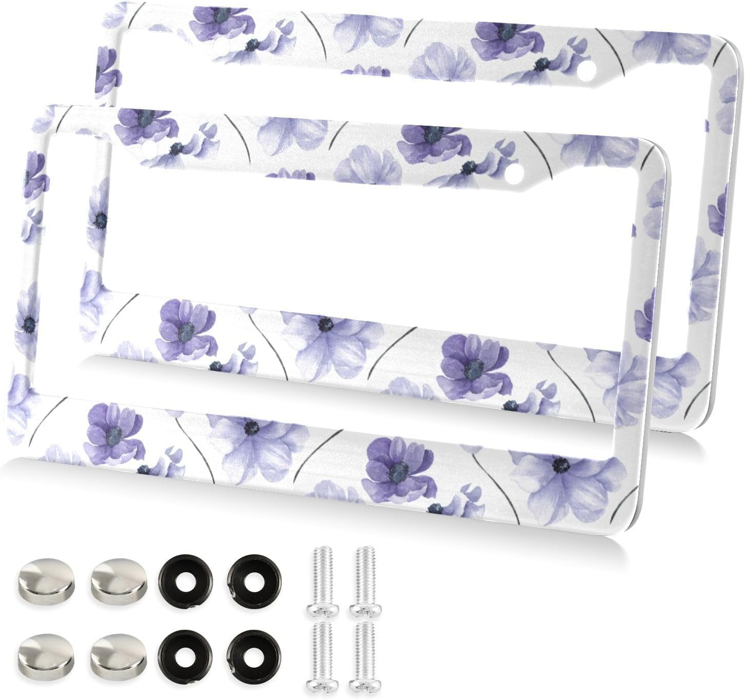 Chrome License Plate Frames In License Plate Frames By Color (1000 - Foto 9