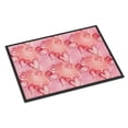 thumbnail image 1 of Watercolor Red Hearts Door Mat, 1 of 4