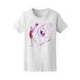 thumbnail image 1 of Watercolor Rhythmic Gymnastics Tee Women's -Image by Shutterstock, 1 of 2