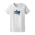 thumbnail image 1 of Watercolor Sea Turtle   T-Shirt Women -Image by Shutterstock, Female Large, 1 of 2