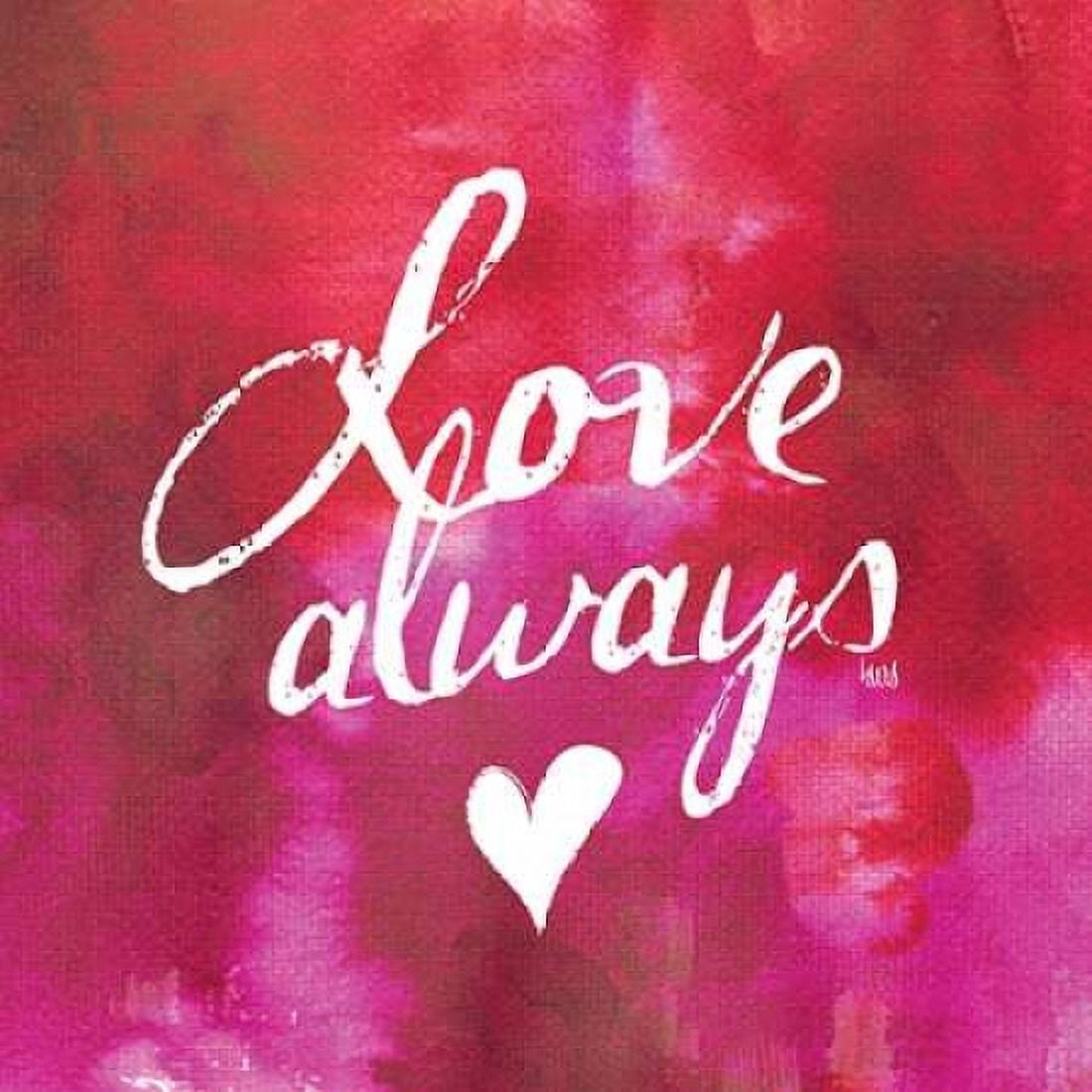 Watercolor Sentments IV Canvas Art - hartworks (24 x 24)