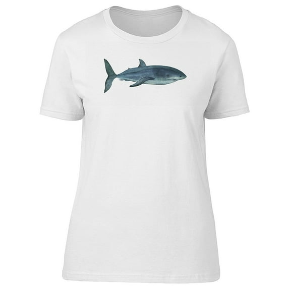 Watercolor Shark Sea Predator Tee Men's -Image by Shutterstock