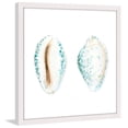 thumbnail image 1 of "Watercolor Shells VI" Framed Painting Print, 1 of 5