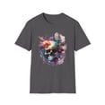 thumbnail image 1 of Watercolor Skull, Gildan Unisex Softstyle T-Shirt, Graphic Tee, S-3XL, 1 of 3