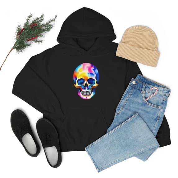Watercolor Skull