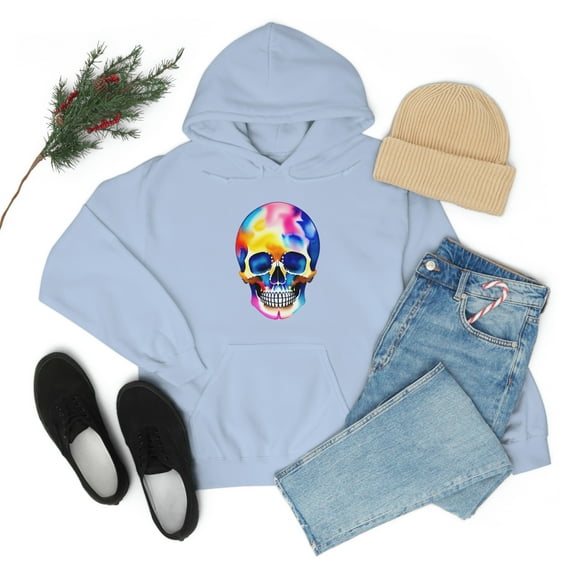 Watercolor Skull