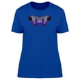 thumbnail image 1 of Watercolor Space Butterfly T-Shirt Women -Image by Shutterstock, Female x-Large, 1 of 2