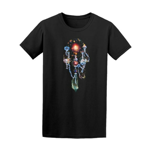 Watercolor Space Dreamcatcher T-Shirt Men -Image by Shutterstock, Male Large