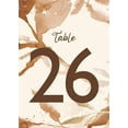 thumbnail image 1 of Watercolor Splash76 Pieces Wedding Table Numbers Cardss 1-75 Double Sided 4x6 inch Table Numbers for Wedding Reception/Party/Event, 1 of 3