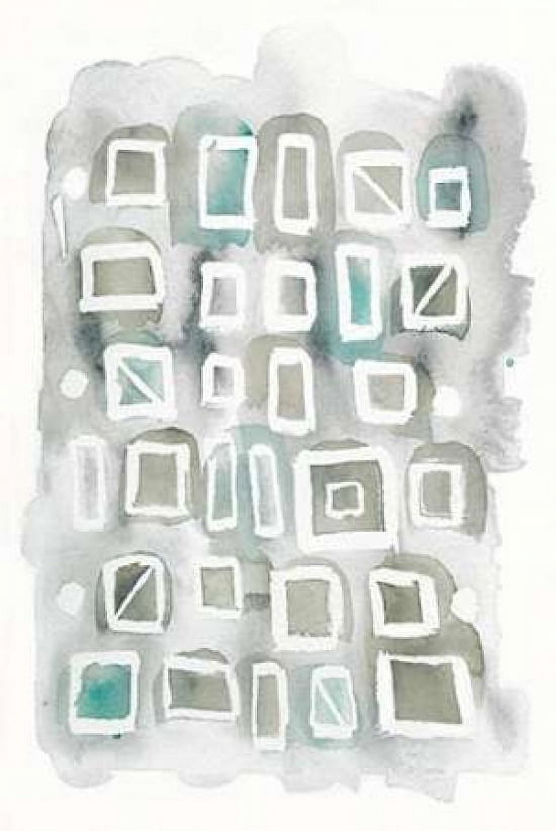 Watercolor Squares Canvas Art - Elyse DeNeige (12 x 18)