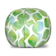 thumbnail image 1 of Watercolor Storage Toy Bag Chair, Graphical Print of Shapes in Color Transitions, Stuffed Animal Organizer Washable Bag, Large Size, Fern Green Blue, by Ambesonne, 1 of 3