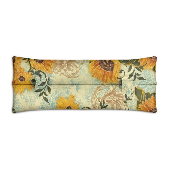 Watercolor Sunflower Seatbelt Pillow for Mastectomy - Soft Post Surgery Car Cushion - Rustic Floral Design for Breast & Chest Protection - Women's Recovery Aid
