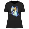 thumbnail image 1 of Watercolor Swallowtail Butterfly T-Shirt Women -Image by Shutterstock, Female Large, 1 of 2