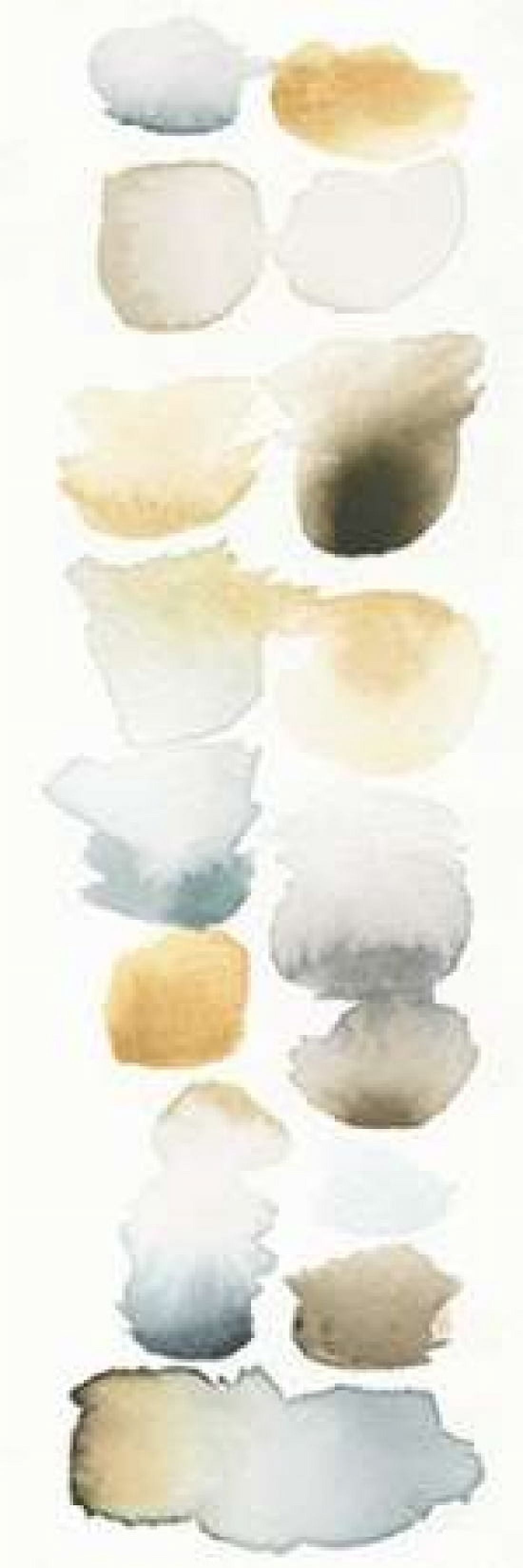 Watercolor Swatch Panel Neutral II Canvas Art - DeNeige Elyse (12 x 36)