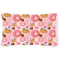 thumbnail image 1 of Watercolor Sweet Pastries Canvas Fabric Decorative Pillow, 1 of 3