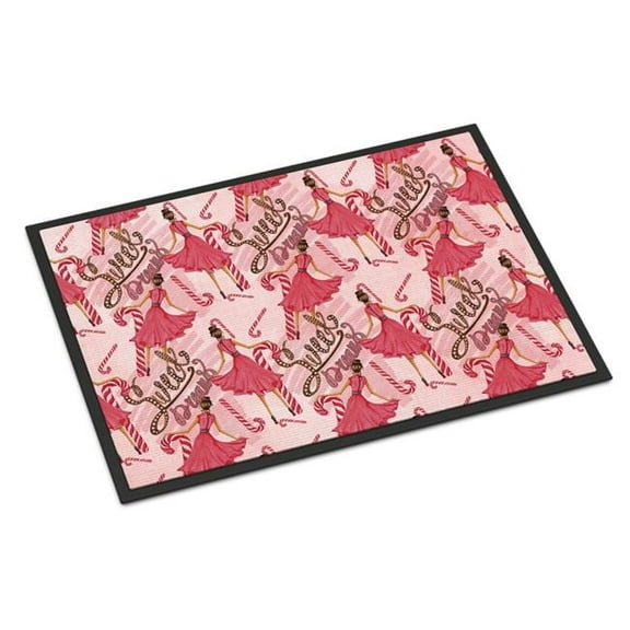 Watercolor Sweets Galore Indoor or Outdoor Mat - 24 x 36 in.