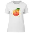 thumbnail image 1 of Watercolor Thanksgiving Pumpkin T-Shirt Women -Image by Shutterstock, Female XX-Large, 1 of 4