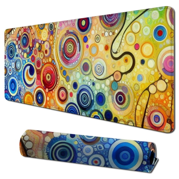 Watercolor Tree Mouse Pad Game Mouse Pad Computer Mouse Pad Office Mouse Pad Rectangular Non-Slip Mouse Pad
