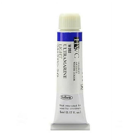 Watercolor Tube 5 ml., Ultramarine Light