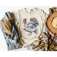 thumbnail image 1 of Watercolor Turkey Shirt, Thanksgiving Shirt, Cute Autumn Shirt, Fall Apparel, Gobble T-Shirt, 1 of 4