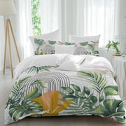 Watercolor Turtle Backwood Queen Size Bed Set,Bohemian Art Pink Line Bedding for All Seasons,4 Pcs Bed Set,1 Quiltcover 90"x92",1 Sheet94"x116",2 Pillowcases 30"x20"
