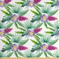 thumbnail image 1 of Ambesonne Watercolor Fabric by the Yard Upholstery, Refresh Tropical Flowers, 5 Yards, Multicolor, 1 of 4