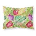 thumbnail image 1 of Watercolor Vegetables Farm to Table Fabric Standard Pillowcase, 1 of 2