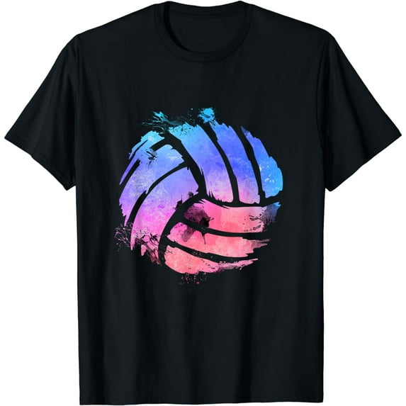 Watercolor Volleyball Lover - Beach Volleyball Player T-Shirt