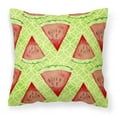 thumbnail image 1 of Watercolor Watermelon Fabric Decorative Pillow - 18 x 18 in., 1 of 1