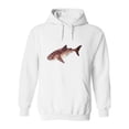 thumbnail image 1 of Watercolor Whale Shark Hoodie Men -Image by Shutterstock, Male Medium, 1 of 4