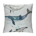 thumbnail image 1 of Watercolor Whale Shark Ocean Animal Beach Towels Kitchen Dish Towels Dishcloth Inches,Marine Life Decorative Absorbent Hand Tea Bathroom Towels,Gifts for Shark Lovers, 1 of 5