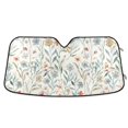 thumbnail image 1 of Watercolor Wildflowers Car Windshield Sun Shade Foldable Car Front Window Visor Heat and UV Protection 53x23.5, 1 of 8