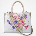 thumbnail image 1 of Watercolor Wildflowers Spring Summer (11) Cross Body Bags For Women Small Leather Female Handbags Fashion Top-Handle Totes, 1 of 4