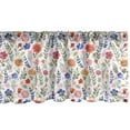 thumbnail image 1 of Ambesonne Floral Window Valance, Thriving Nature Petal Leaf, 54" X 18", Multicolor, 1 of 3