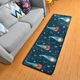 thumbnail image 1 of Watercolor §³hristmas Gnome Hallway Runner Rug 2'x6' Kitchen Rug with Rubber Backing Winter Candy Snowflake Non Slip Entryway Rug Runner Washable Soft Area Rug for Hallway Bedroom Kitchen Decor, 1 of 6