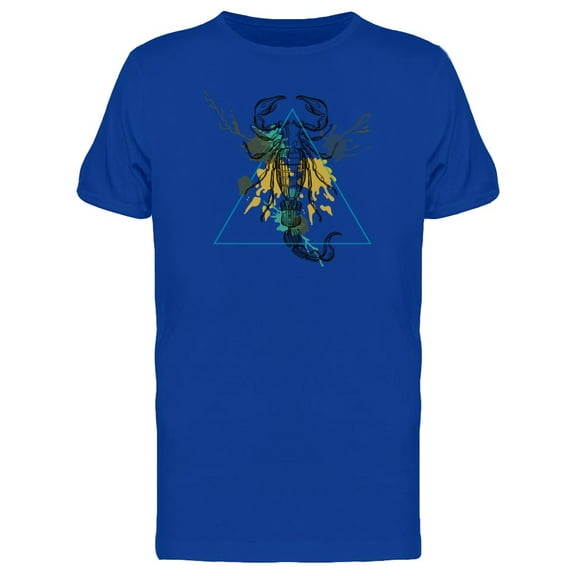 Watercolored Elegant Scorpion Tee Men's -Image by Shutterstock