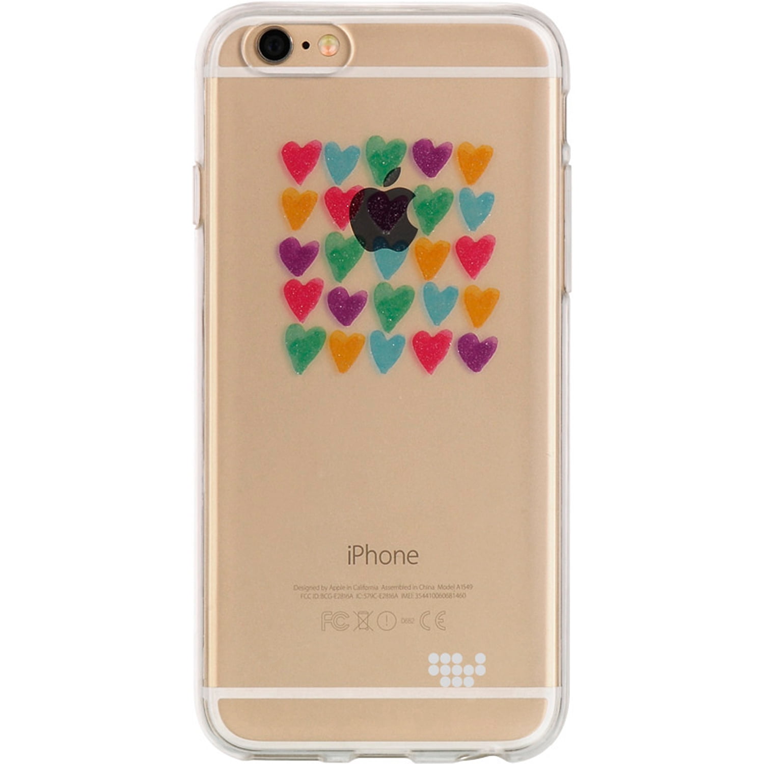 Watercolored Painting TPU Skin Case for Apple iPhone 6 / 6S With Drop and Scratch Resistant, Shock Proof TPU Casing (Love Me Always)