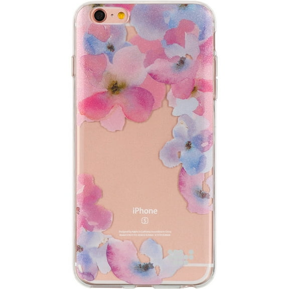 Watercolored Painting TPU Skin Case for Apple iPhone 6 Plus / 6S Plus With Drop and Scratch Resistant, Shock Proof TPU Casing (Enchanted)