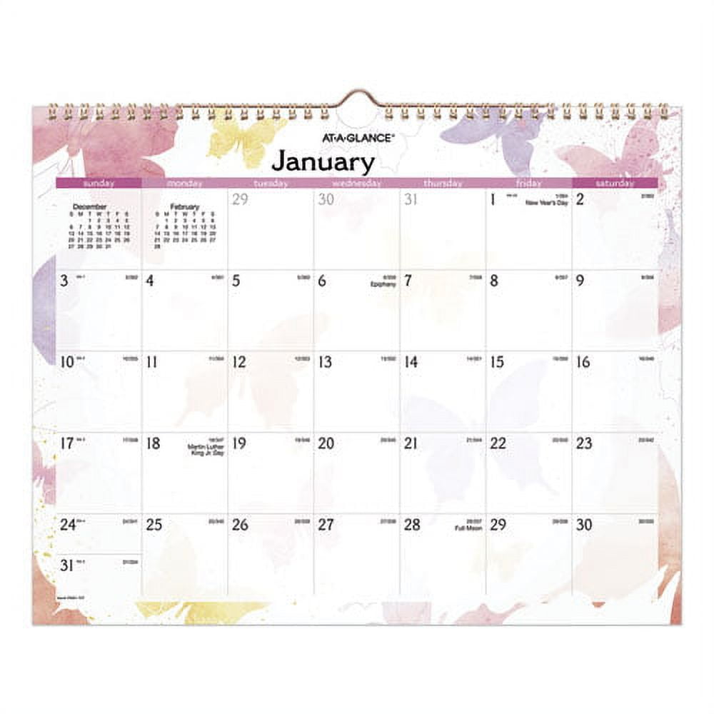 Watercolors Recycled Monthly Wall Calendar, Watercolors Artwork, 15 x 12, White/Multicolor Sheets, 12-Month (Jan-Dec): 2024 Watercolors Recycled Monthly Wall Calendar, Watercolors Artwork, 15 x 12, White/Multicolor Sheets, 12-Month (Jan-Dec): 2024