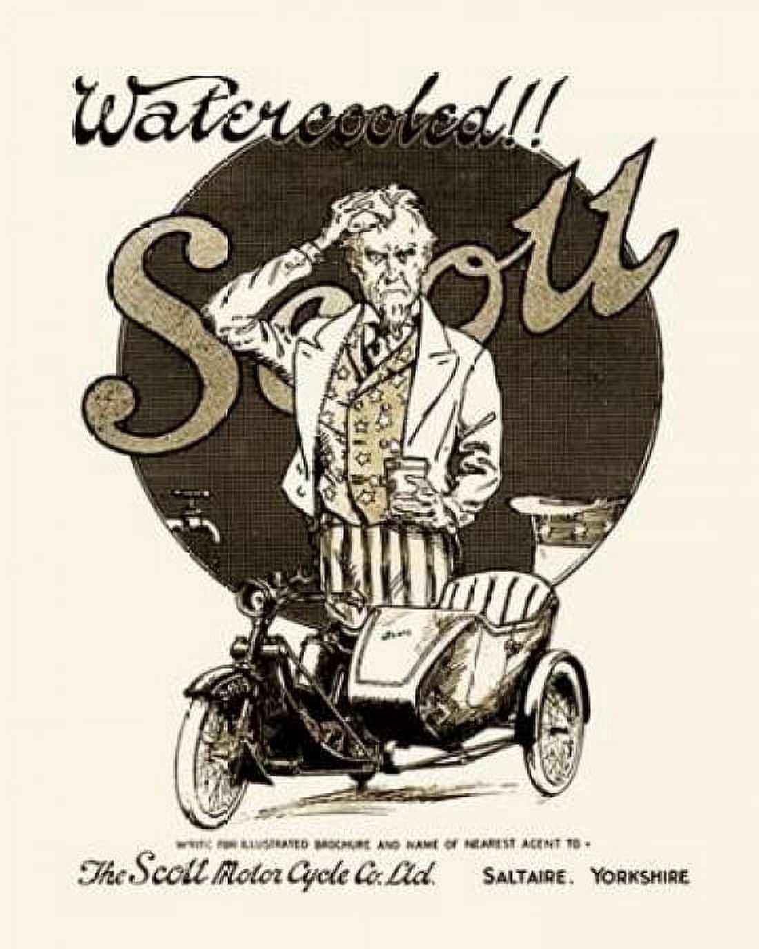 Watercooled Scott Canvas Art - Unknown (24 x 30)