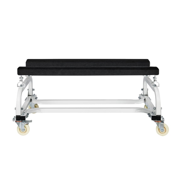 Watercraft PWC Dolly Cart with Adjustable Bunks, 1000 lbs Load Capacity Jet Ski Stand with 4 Casters and 2 Brakes, Heavy-Duty Steel Frame for Kayaks, Jet Skis, Inflatable Boats, Small Speedboats