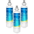 thumbnail image 1 of Waterdrop 469690 ADQ36006101 Refrigerator Water Filter, Replacement for LG® LT700P® , ADQ36006102, Kenmore 9690, LFXS30766S, LFXS24623S, FML-3, RFC1200A, RWF1200A, WSL-3, Pack of 3, 1 of 7