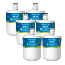 Waterdrop 5231JA2002A Refrigerator Water Filter, Replacement for LG® LT500P®, GEN11042FR-08, ADQ72910911, ADQ72910901, Kenmore 9890, 46-9890, LFX25974ST, LMX25964ST, 6 Pack (Pack may vary)