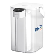 Waterdrop Alkaline Electric Water Filter ، موزع ، NSF / ANSI 42 ، 200-Gallon ، 5X Times Long-Life Countertop Water Filter System ، تقليل PFOA / PFOS ، الكلور ، الرصاص ، 15 كوب ، أبيض, مع 1 فلتر
