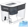 thumbnail image 1 of Waterdrop Alkaline Water Filter Dispenser, Large 40-Cup, 100-Gallon, BPA Free, Black (1 Filter Included), 1 of 8