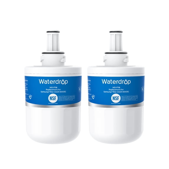 Waterdrop DA29-00003G Replacement for Samsung Aqua-Pure Plus DA29-00003G, DA29-00003B, DA29-00003A, HAFCU1 Refrigerator Water Filter