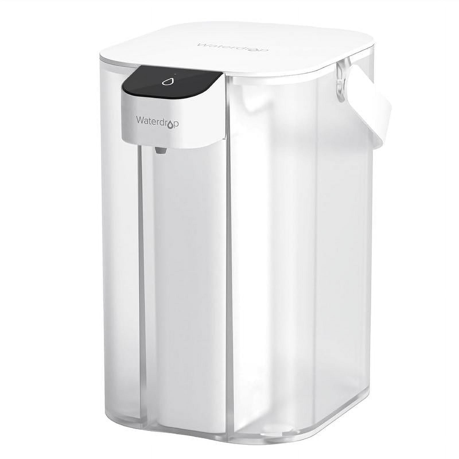 Waterdrop Electric Water Filter Pitcher, 200Gallon Countertop Water