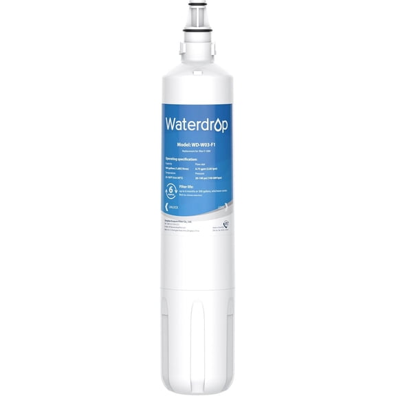 Waterdrop F-1000 Water Filter, Replacement for InSinkErator F-1000, F-2000, F-3000, AquaPure AP Easy C-Complete, 6,000 Gallons, NSF/ANSI 42