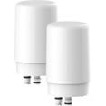 thumbnail image 1 of Waterdrop Faucet Water Filter, Replacement for Brita® Filter, 36311 On Tap Water Filtration System, Brita® Replacement Filters, 4-Months or 100 Gallons White (2 Packs), 1 of 9